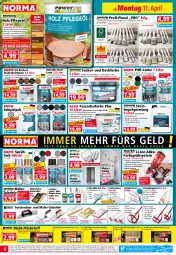 Gazetka promocyjna Norma - Norma - Gazetka - ważna od 18.04 do 18.04.2022 - strona 6 - produkty: akku, Anzug, asti, Bau, Bebe, Becher, Behälter, Brei, brie, bügel, bürste, decke, Dispersionsroller, Draht, eis, elle, ente, Farbroller, Farbwalzen, fassadenfarbe, Fassadenroller, fenster, Garten, gartenmöbel, gin, Holz, holzlasur, kleber, kraft, lack, Lacke, ladegerät, LG, Messbecher, Metallschutzlack, mikrofaser, möbel, ndk, nuss, Pflegeöl, Pinsel, pril, PUR-Lack, Reinigung, reis, Roller, schnellladegerät, schwamm, Sprühlack, Teleskop, Ti, tisch, wasser, ZTE