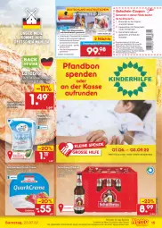 Gazetka promocyjna Netto Marken-Discount - Filial-Angebote - Gazetka - ważna od 23.07 do 23.07.2022 - strona 15 - produkty: angebot, backofen, bestpreis, brot, burger, coupon, creme, eis, frische milch, gin, gutschein, leine, Magnets, mehl, milch, ndk, Ofen, pils, pilsener, quark, reis, sac, Schultheiss, stube, Ti, ZTE