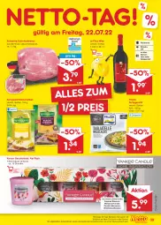 Gazetka promocyjna Netto Marken-Discount - Filial-Angebote - Gazetka - ważna od 23.07 do 23.07.2022 - strona 39 - produkty: angebot, auer, bestpreis, braten, eis, fertiggericht, frosta, geschenkset, Käse, käsescheiben, kerrygold, kerze, lemonade, mac, Macarons, mango, nuss, reis, rotwein, schinken, schinkenbraten, schwein, schweine, Ti, wein, weine, Wild, ZTE