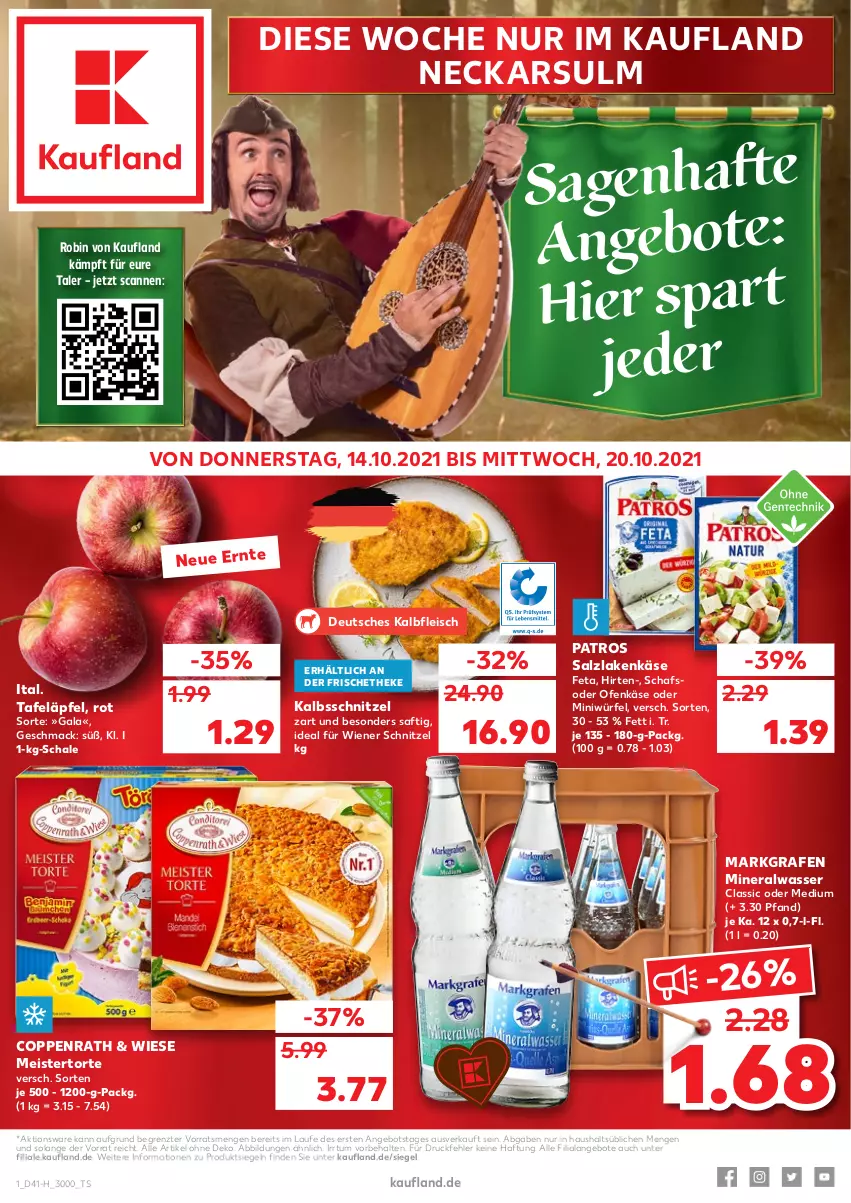 Aktueller Prospekt Kaufland - Spezielle Angebote - von 14.10 bis 20.10.2021 - strona 1