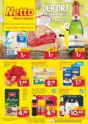 Gazetka promocyjna Netto Marken-Discount - Filial-Angebote - Gazetka - ważna od 27.08 do 27.08.2022 - strona 1 - produkty: alkohol, angebot, angebote, aufschnitt, bestpreis, bitburger, brot, burger, butter, coca-cola, cola, Dairygold, eis, elle, gin, irische butter, kaffee, korn, lieken, lindt, melitta, ndk, pflaume, pflaumen, pils, premium pils, reis, rotkäppchen, Schal, Schale, sekt, Streichzart, Ti, tomate, tomaten, urkorn, usb, versandkostenfrei, wurst, ZTE