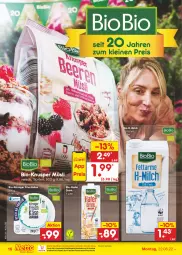 Gazetka promocyjna Netto Marken-Discount - Filial-Angebote - Gazetka - ważna od 27.08 do 27.08.2022 - strona 16 - produkty: bestpreis, bio, drink, eis, frischkäse, hafer, Käse, Körniger Frischkäse, milch, müsli, ndk, reis, Ti, usb, versandkostenfrei