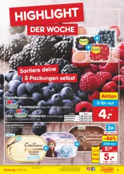 Gazetka promocyjna Netto Marken-Discount - Filial-Angebote - Gazetka - ważna od 27.08 do 27.08.2022 - strona 3 - produkty: angebot, beere, beeren, bestpreis, brombeere, brombeeren, cremissimo, eis, heidelbeere, heidelbeeren, himbeer, himbeere, himbeeren, langnese, langnese cremissimo, reis, Schal, Schale, sim, Ti, Tiere, usb, ZTE