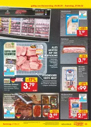 Gazetka promocyjna Netto Marken-Discount - Filial-Angebote - Gazetka - ważna od 27.08 do 27.08.2022 - strona 33 - produkty: angebot, Bau, bestpreis, braten, eis, emmentaler, gulasch, kräuter, leberwurst, marinade, Mett, mettwurst, oder kräuter, reis, schinken, schwein, schweine, schweinebraten, Speck, Sport, steak, steaks, Ti, usb, wein, weine, Weste, wurst, ZTE
