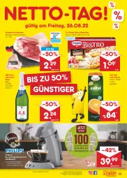 Gazetka promocyjna Netto Marken-Discount - Filial-Angebote - Gazetka - ważna od 27.08 do 27.08.2022 - strona 39 - produkty: angebot, axe, baguette, baguettes, bestpreis, Bistro Baguette, Dr. Oetker, eis, fleisch, gin, Haxe, kaffee, mm extra, Nektar, Reinigung, reis, saft, schwein, schweine, sekt, spülmaschinen, Ti, usb, wein, weine, ZTE