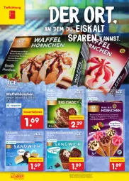 Gazetka promocyjna Netto Marken-Discount - Filial-Angebote - Gazetka - ważna od 27.08 do 27.08.2022 - strona 46 - produkty: ACC, auer, bestpreis, Big Choc, dauertiefpreis, eis, hörnchen, keks, mandel, reis, sandwich, Ti, tiefpreis, Waffelhörnchen