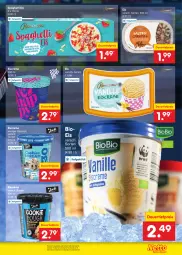 Gazetka promocyjna Netto Marken-Discount - Filial-Angebote - Gazetka - ważna od 27.08 do 27.08.2022 - strona 47 - produkty: auer, bestpreis, bio, creme, dauertiefpreis, eis, eiscreme, reis, spaghetti, Ti, tiefpreis