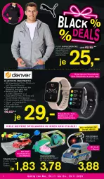 Gazetka promocyjna Kodi - Prospekte - Gazetka - ważna od 23.11 do 23.11.2023 - strona 4 - produkty: akku, auer, auto, Bau, baumwolle, eis, Familienspiel, Jacke, Kapuzenjacke, Laufen, puma, smartphone, smartwatch, Sport, Ti, wasser, weck, wolle