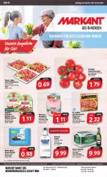 Gazetka promocyjna Markant - Prospekte - Gazetka - ważna od 13.04 do 13.04.2024 - strona 1 - produkty: angebot, angebote, Bau, eis, elle, gyros, küche, Küchen, pfanne, Rauch, reis, salami, Schal, Schale, schwein, strauchtomaten, Ti, tomate, tomaten, uhr, wein, ZTE