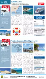 Gazetka promocyjna Lidl - April Reise-Highlights - Gazetka - ważna od 30.04 do 30.04.2024 - strona 12 - produkty: asti, axe, balkonkabine, bett, buch, eier, eis, elle, fenster, gin, hama, inklusivleistungen, kreuzfahrten, LG, martini, Metro, reis, reiseveranstalter, reiseverlauf, rel, Ria, spiegel, Ti, tisch, uhr, wasser, Yo