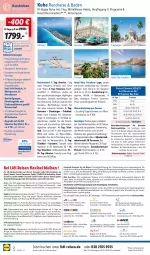 Gazetka promocyjna Lidl - April Reise-Highlights - Gazetka - ważna od 30.04 do 30.04.2024 - strona 2 - produkty: angebot, angebote, auer, Bad, bavaria fernreisen gmbh, Berger, Brei, buch, Cien, eier, eis, elle, ente, erde, gin, gsw, inklusivleistungen, klimatisierten reisebus, kreuzfahrten, LG, merci, pool, reis, reiseveranstalter, reiseverlauf, reiss, rel, Ria, ring, rum, telefon, Ti, timer, tisch, uhr, usb, wasser