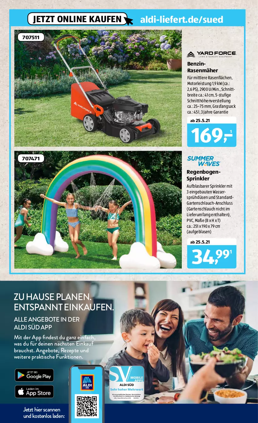 Aktueller Prospekt AldiSud - ALDI Aktuell - von 25.05 bis 29.05.2021 - strona 16