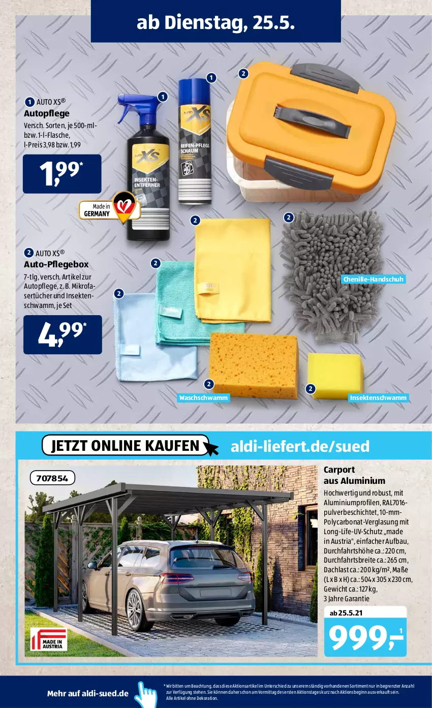 Aktueller Prospekt AldiSud - ALDI Aktuell - von 25.05 bis 29.05.2021 - strona 4