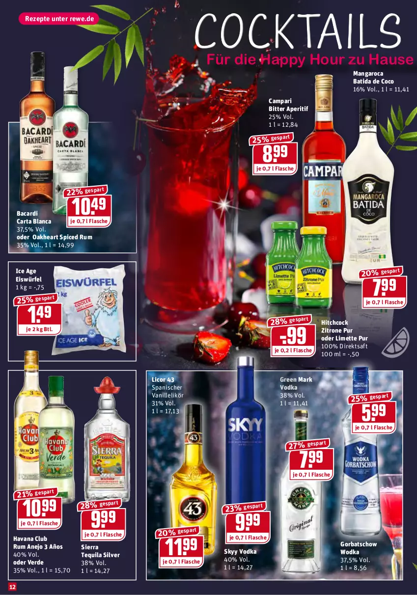 Aktueller Prospekt Rewe - Diese Woche im Angebot! - von 28.06 bis 03.07.2021 - strona 12