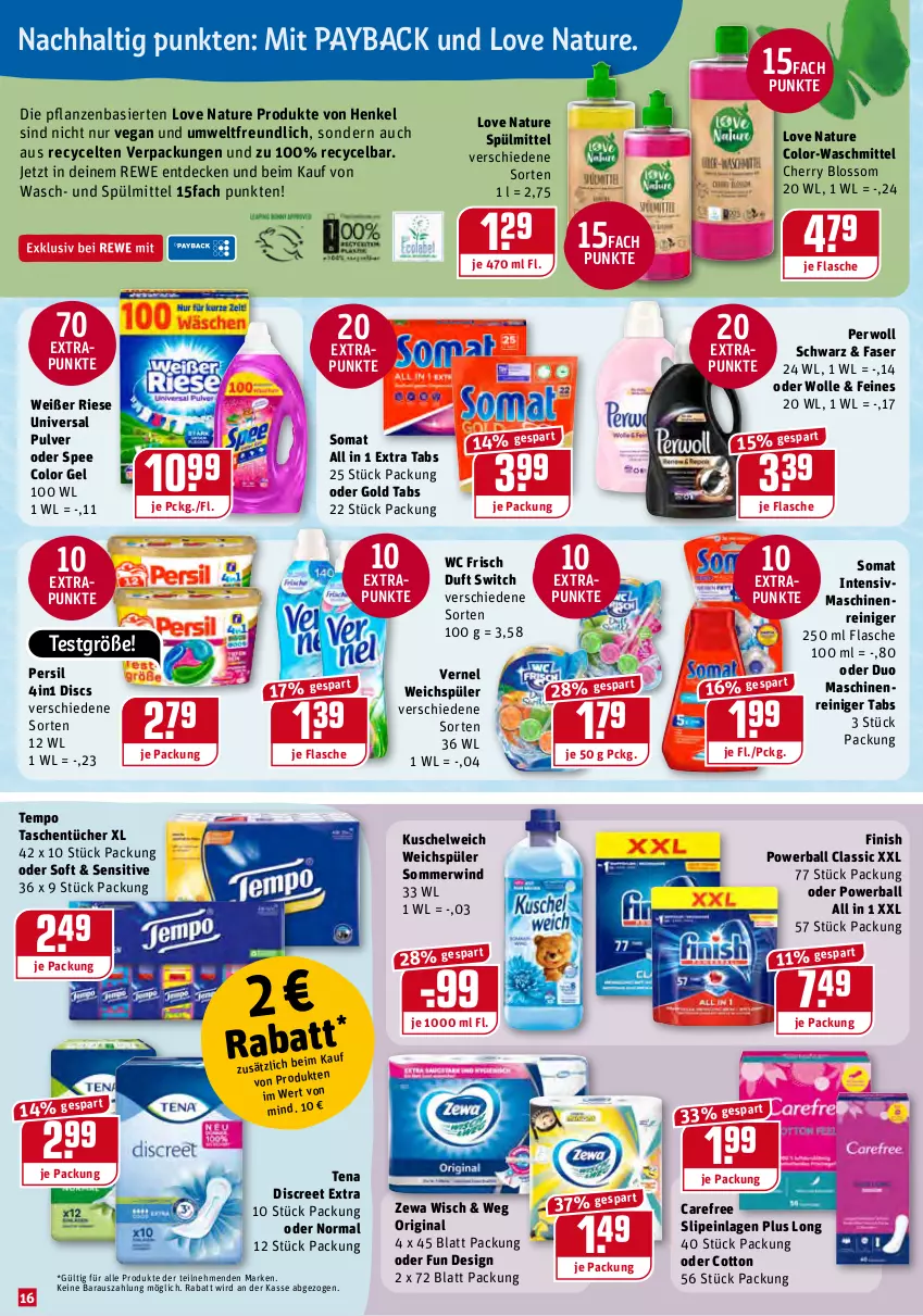 Aktueller Prospekt Rewe - Diese Woche im Angebot! - von 28.06 bis 03.07.2021 - strona 16