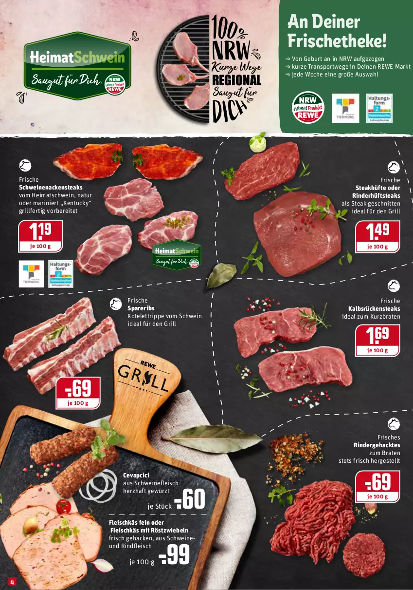 Aktueller Prospekt Rewe - Diese Woche im Angebot! - von 28.06 bis 03.07.2021 - strona 4