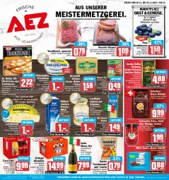 Gazetka promocyjna Aez - Prospekte - Gazetka - ważna od 25.11 do 25.11.2023 - strona 1 - produkty: beere, beeren, beutel, bier, bohne, bohnen, butter, cola, De Cecco, die ofenfrische, Dr. Oetker, ecco, eis, erdinger, flasche, fleisch, frische milch, frischkäse, frucht, früchte, früchten, fruchtgummi, gin, glasflasche, hackfleisch, haribo, heidelbeere, heidelbeeren, hofgut, holländischer schnittkäse, irische butter, jacobs, jacobs krönung, joghur, joghurt, kaffee, Käse, kasseler, kerrygold, knorr, knorr fix, kuchen, Lakritz, landliebe, landliebe joghurt, leerdammer, löslicher kaffee, mac, Meister, milch, natur, nuss, obst, oder lakritz, Ofen, pasta, Pfannkuchen, philadelphia, reis, ritter, ritter sport, salat, salate, Schal, Schale, schnittkäse, Schwartau, Sport, Ti, tradizionale, valdo, weihenstephan, weissbier, ZTE, zucker