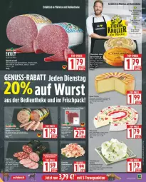Gazetka promocyjna Edeka - Prospekte - Gazetka - ważna od 11.10 do 11.10.2025 - strona 5 - produkty: auer, chaumes, eis, frischkäse, HP, Käse, lebensmittel, mac, nuss, reis, salami, schnittkäse, schweizer schnittkäse, Spezi, Sport, Ti, tisch, top-preis, weichkäse, wurst
