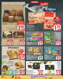 Gazetka promocyjna Edeka - Prospekte - Gazetka - ważna od 11.10 do 11.10.2025 - strona 6 - produkty: brot, butter, cola, creme, deka, eis, ente, gin, Kette, kirsch, Kroketten, kuchen, Kürbis, kürbiskerne, LG, margherita, mozzarella, nuss, original wagner, pizza, Plunder, reis, rel, rum, saft, salami, Schleich, schoko, schokolade, schokoladen, snack, Ti, tomate, tomaten, top-preis, topper, vanille, wagner