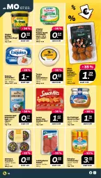 Gazetka promocyjna Netto - Angebote ab Montag - Gazetka - ważna od 12.03 do 12.03.2022 - strona 10 - produkty: bihophar, dell, elle, exquisa, exquisa frischkäse, frikadellen, frischkäse, Geflügel, gervais, gin, honig, Käse, kokos, kokosmilch, kräuter, lorenz, milch, quark, ring, salami, salat, schnittlauch, sirup, snack, Spezi, wurst