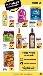 Gazetka promocyjna Netto - Angebote ab Montag - Gazetka - ważna od 12.03 do 12.03.2022 - strona 25 - produkty: angebot, angebote, Cap, captain morgan, cerealien, duschgel, fa duschgel, Finish, kräuter, kräuterlikör, LG, likör, nestlé, perwoll, rum, spülmaschinen, spülmaschinentabs, Ti, waschmittel