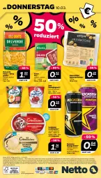 Gazetka promocyjna Netto - Angebote ab Montag - Gazetka - ważna od 12.03 do 12.03.2022 - strona 28 - produkty: alle artikel ohne dekoration, angebot, brötchen, cremissimo, dekoration, drink, eis, elle, energy drink, erde, joghur, joghurt, Kaiser, knorr, knorr fix, langnese, langnese cremissimo, pasta, reis, Rockstar, sahne, Sahnejoghurt, sim, Ti, zott