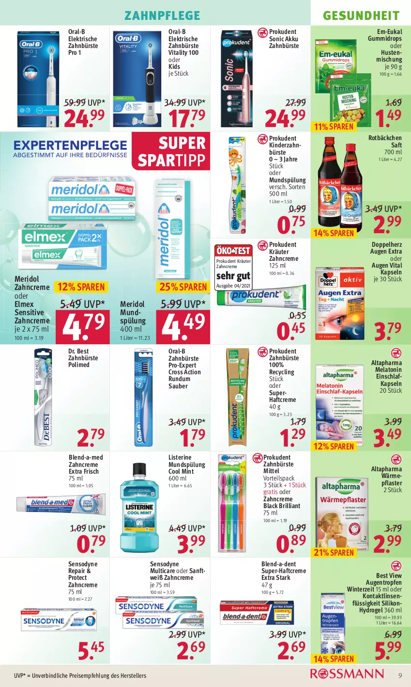 Aktueller Prospekt Rossmann - Prospekte - von 29.11 bis 03.12.2021 - strona 15