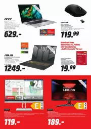 Gazetka promocyjna Media Markt - Prospekte - Gazetka - ważna od 01.09 do 01.09.2024 - strona 3 - produkty: acer, akku, deo, geforce, hero, livesafe, logitech, mac, Maus, nvidia, radeon, rel, rtx, ryzen, Software, ssd, Tastatur, Ti, ZTE