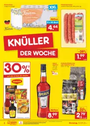 Gazetka promocyjna Netto Marken-Discount - Filial-Angebote - Gazetka - ważna od 06.05 do 06.05.2023 - strona 2 - produkty: aperol, bestpreis, briketts, eis, Holz, holzkohle, knacker, küche, Küchen, küchentücher, ndk, Rauch, reis, Ti, tücher