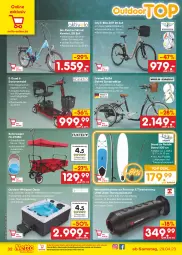 Gazetka promocyjna Netto Marken-Discount - Filial-Angebote - Gazetka - ważna od 06.05 do 06.05.2023 - strona 32 - produkty: auer, bollerwagen, Dreirad, E-Bike, eis, Elektro, ente, Germ, Intel, kamera, ndk, nexus, pool, quad, reis, rucksack, sac, Schal, shimano, Sport, Ti, Tiere, Whirlpool