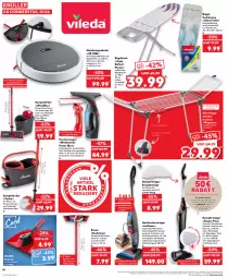 Gazetka promocyjna Kaufland - Prospekt - Gazetka - ważna od 07.06 do 07.06.2023 - strona 18 - produkty: activa, akku, angebot, angebote, auto, Bau, Becher, Behälter, Brei, bügel, bügeltisch, dampfreiniger, eimer, eis, ente, fenster, fenstersauger, Hartbodenreiniger, ladegerät, magnum, Messbecher, mikrofaser, mydays, rama, reifen, reiniger, Reinigung, ring, Saugroboter, Schal, Schale, spülmaschinen, Teleskop, teleskopstiel, teppich, Ti, Tiere, tisch, Trockner, vileda, wäschetrockner, wasser, wassertank, ZTE