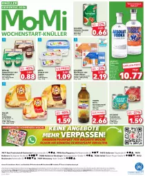 Gazetka promocyjna Kaufland - Prospekt - Gazetka - ważna od 07.06 do 07.06.2023 - strona 24 - produkty: Absolut Vodka, angebot, angebote, Astra, Bad, Becher, bio, blume, blumen, blumenöl, Cashew, cashewkerne, decke, drucker, eis, Engel, erde, feinkost, feinkosttheke, fisch, fischtheke, fleisch, fol epi, gin, joghur, joghurt, Käse, käsetheke, kerze, lätta, LG, mac, Müller, pudding, pute, reis, rezept, saft, salz, schnittkäse, sonnenblume, sonnenblumen, sonnenblumenöl, spitzenqualität, thomy, Ti, tomate, tomaten, Tomatensaft, vita, vodka, wein, wiener, wurst, zitrone, zitronen, ZTE