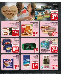 Gazetka promocyjna Edeka - Prospekte - Gazetka - ważna od 11.05 do 11.05.2024 - strona 10 - produkty: after eight, amicelli, Becher, coppenrath, creme, dessert, eis, feinjoghurt, gin, grütze, joghur, joghurt, lindt, mac, Macarons, Meister, mövenpick, panna cotta, Profiteroles, pudding, Rote Grütze, schoko, schokolade, schokowürfel, snack, Tartufo, Ti, tiramisu, torte, Waffelröllchen, würfel