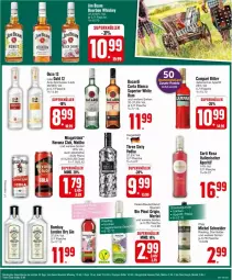 Gazetka promocyjna Edeka - Prospekte - Gazetka - ważna od 11.05 do 11.05.2024 - strona 23 - produkty: alkohol, aperitif, bacardi, bio, campari, deutschlandcard, dornfelder, dry gin, flasche, getränk, gin, Havana Club, lack, likör, london dry, london dry gin, Malibu, merl, merlot, Michel Schneider, Mixgetränk, ouzo, ouzo 12, Pinot, pinot grigio, riesling, rum, Ti, vodka