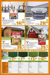 Gazetka promocyjna  - Prospekt für Globus Baumarkt  Achern - Gazetka - ważna od 06.08 do 06.08.2022 - strona 16 - produkty: Bau, decke, eimer, eis, Holz, kunstrasen, lack, LG, rasen, Ria, Ti