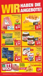 Gazetka promocyjna Marktkauf - Prospekt - Gazetka - ważna od 10.12 do 10.12.2022 - strona 2 - produkty: aktionspreis, Becher, braten, butter, clementinen, creme, Dairygold, deka, duplo, eis, ferrero, gin, irische butter, kaffee, krustenbraten, mövenpick, mövenpick kaffee, nuss, nuss-nugat-creme, nutella, reis, schinken, schwein, schweine, Streichzart, Ti, wein, weine, ZTE