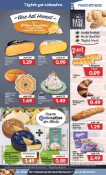 Gazetka promocyjna Combi - Prospekte - Gazetka - ważna od 12.03 do 12.03.2022 - strona 7 - produkty: albray, angebot, angebote, backwaren, baguette, baguettes, basilikum, bio, brötchen, butter, chaumes, Croissant, deutscher schnittkäse, Donut, donuts, doppelrahmstufe, eis, elle, französischer weichkäse, frischkäse, frischkäsezubereitung, Geflügel, Gläser, holländischer schnittkäse, Käse, Laugencroissant, milka, mondelez, Muffin, muffins, Old Amsterdam, pfeffer, reis, saint albray, Schlosskäse, schnittkäse, sinnack, Spezi, stube, Ti, tomate, uhr, weichkäse, wurst