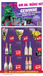 Gazetka promocyjna Marktkauf - Prospekt - Gazetka - ważna od 09.03 do 09.03.2024 - strona 22 - produkty: aktionspreis, asti, deka, eis, flasche, Narzissen, nuss, orchidee, phalaenopsis, reis, sekt, tee, Ti, topf, ZTE