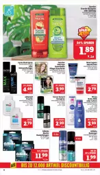 Gazetka promocyjna Marktkauf - Prospekt - Gazetka - ważna od 09.03 do 09.03.2024 - strona 28 - produkty: auer, body, body milk, creme, deo, deospray, discount, dusche, eis, flasche, fructis, garnier, haarspray, handcreme, Lotion, neutrogena, nivea, Nuance, Nutrisse, rasiergel, Rasierklinge, rasierklingen, reis, schaumfestiger, sebamed, shampoo, shampoo oder spülung, spülung, syoss, Ti, Yo, ZTE