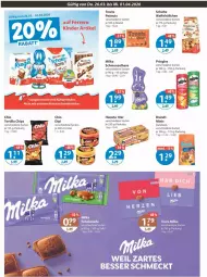 Gazetka promocyjna Vmarkt - Prospekte - Gazetka - ważna od 01.04 do 01.04.2026 - strona 10 - produkty: beutel, brandt, chips, dip, ferrero, hanuta, Kinder, milka, pringles, ring, Ti, tortilla, Tortilla Chips, Waffelröllchen