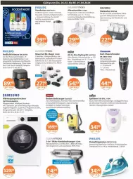 Gazetka promocyjna Vmarkt - Prospekte - Gazetka - ważna od 01.04 do 01.04.2026 - strona 20 - produkty: akku, akku-handstaubsauger, auto, Becher, Behälter, bodenstaubsauger, braun, bügel, Bügeleisen, cleanmaxx, dampfbügeleisen, decke, Deckel, edelstahl, eier, Eierkocher, eis, Elektro, fenster, fritteuse, gourmetmaxx, haarschneider, handstaubsauger, Heißluftfritteuse, HP, Intel, Kocher, latte, Messbecher, Mixer, Philips, Pinzette, Rauch, Samsung, severin, sirup, Soda, sodastream, standmixer, staubsauger, Teleskop, Ti, timer, tisch, touchscreen, Trockner, Vakuumierer, wärmepumpentrockner, wasser, WICK