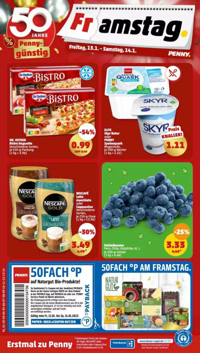 Aktueller Prospekt Penny - Prospekte - von 09.01 bis 14.01.2023 - strona 36 - produkty: angebot, angebote, bio, coupon, ente, erde, LG, natur, payback, Sofa, tee, Ti