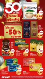 Gazetka promocyjna Penny - Prospekte - Gazetka - ważna od 14.01 do 14.01.2023 - strona 10 - produkty: bohne, bohnen, eis, espresso, jacobs, jubelpreis, käfer, kaffee, Ländertee, LG, minze, nescafe, oder espresso, oder jacobs, pfeffer, pfefferminze, reis, sim, tassimo, tee, teekanne, Ti, ZTE