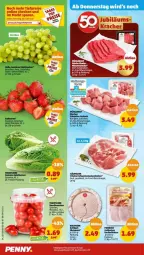 Gazetka promocyjna Penny - Prospekte - Gazetka - ważna od 14.01 do 14.01.2023 - strona 24 - produkty: braten, decke, eimer, eis, elle, filet, fisch, fische, fleisch, Geflügel, kochschinken, ponnath, regal, reis, rind, rinder, Romanasalat, salat, salatherzen, Schal, Schale, schinken, schwein, schweine, schweinenacken, tafeltrauben, Ti, tiefpreis, tomate, tomaten, trauben, uhr, wein, weine, wiltmann, wurst, ZTE