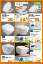 Gazetka promocyjna  - Prospekt für Globus Baumarkt  Achern - Gazetka - ważna od 05.11 do 05.11.2022 - strona 15 - produkty: auto, Bank, eis, Liege, passend für alle, reis, ring, Spezi, Ti, Wand-Tiefspül-WC, wc-sitz, Yo, ZTE
