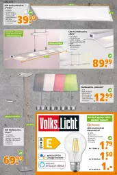 Gazetka promocyjna  - Prospekt für Globus Baumarkt  Achern - Gazetka - ważna od 05.11 do 05.11.2022 - strona 19 - produkty: decke, deckenleuchte, dell, dimmer, elle, LED Deckenleuchte, LED Pendelleuchte, Leuchte, leuchtmittel, Pendelleuchte, Schal, stehleuchte, Ti, tisch, tischleuchte