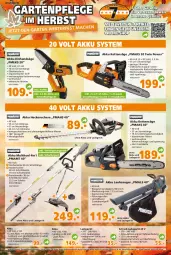 Gazetka promocyjna - Prospekt für Globus Baumarkt Achern - Gazetka - ważna od 05.11 do 05.11.2022 - strona 2 - produkty: akku, Bau, Brei, bürste, bürsten, Effect, eis, elle, heckenschere, Kette, koffer, ladegerät, Laubsauger, LG, mam, messer, ohne akku und ladegerät, reis, ring, säge, Schere, schnellladegerät, schnitten, schultergurt, Ti, werkzeug