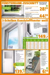 Gazetka promocyjna  - Prospekt für Globus Baumarkt  Achern - Gazetka - ważna od 05.11 do 05.11.2022 - strona 6 - produkty: auer, Bank, Brei, eis, elle, fenster, fensterbank, natur, naturstein, reis, riegel, Schal, Ti, wasser