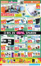 Gazetka promocyjna Norma - Norma - Gazetka - ważna od 26.08 do 26.08.2024 - strona 12 - produkty: Aktenvernichter, auer, auto, ball, Bau, Bauer, Beba, Bebe, Becher, blume, blumen, braun, Brei, brie, buch, din a4, drucker, eis, elle, ente, fasermaler, Fineliner, gin, Klammern, kleber, korb, Kugel, kugelschreiber, laminat, lamm, LG, Messbecher, Mett, mikrofaser, monster, ndk, office, ordner, Packband, papier, Puzzle, reifen, reis, ring, Roller, rwe, Schmetterling, schreibtisch, schreibwaren, Spiele, stifte, Tasche, taschen, Taschenbuch, thermometer, Ti, Tiere, tisch, tuc, wasser, Yo, zentis