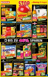 Gazetka promocyjna Norma - Norma - Gazetka - ważna od 26.08 do 26.08.2024 - strona 5 - produkty: auer, bier, braten, Brei, chicken nuggets, curry, delikatess sauce, dip, ecco, eis, elle, fanta, flasche, fleisch, Frit-Sticks, frizzante, Geflügel, gewürz, gewürzsalz, grill, Hähnchenfleisch, haselnuss, kaffee, Käse, knoppers, kräuter, lachs, mac, milch, mint, mozzarella, nuggets, nuss, pommes, rel, ring, rosato, sahne, salz, sauce, schwein, schweine, schweinebraten, Spezi, steak, Tasche, taschen, Ti, tomate, tomaten, vanille, wein, weine